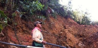 Viviendas destechadas y afectaciones en vías, dejan fuertes lluvias en Urrao Afectaciones en Urrao