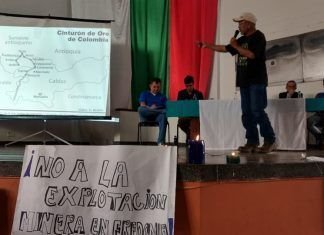 En Fredonia: ‘Paz y Derecho a los Recursos Hídricos’ Minería en Fredonia