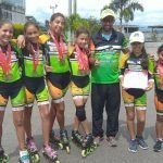 15 medallas nacionales para el patinaje andino