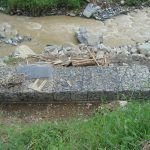 En imágenes: avanza construcción de muro de contención sobre quebrada La Liboriana