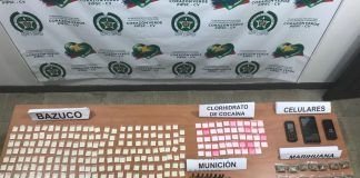 En Pueblorrico: tres hombres capturados por fabricación y venta de estupefacientes