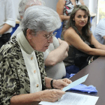 Fabiola Lalinde donó su archivo histórico a la Universidad Nacional