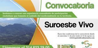 Convocatoria Suroeste Vivo