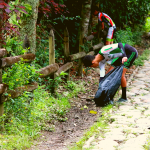 Club de ciclismo de Jardín lideró jornada de recolección de basura