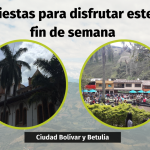 Fiestas para disfrutar este fin de semana