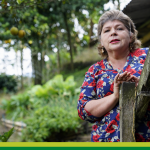 Gloria Rendón, mujer rural de la vereda La Linda, Jardín