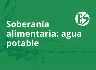 Soberanía alimentaria: agua potable