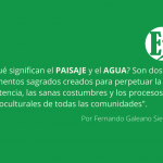 Impactos sobre el paisaje y el agua con la minería