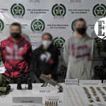 Capturan a tres personas integrantes de un grupo delincuencial en el Suroeste antioqueño