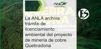 La ANLA archiva trámite de licenciamiento ambiental de Quebradona