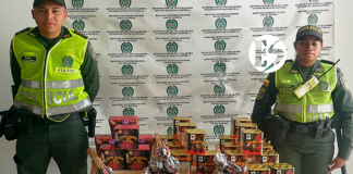 36 kilos de pólvora incautados en el Suroeste antioqueño