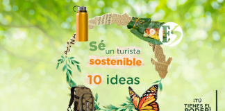 Sé un turista sostenible