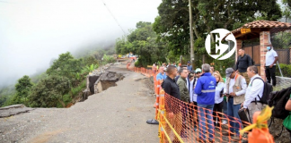 Puente peatonal en la vía Santa Bárbara – La Pintada estaría listo en julio Puente peatonal en la vía Santa Bárbara – La Pintada estaría listo en julio