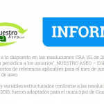 Nuestro Aseo E.S.P Informa