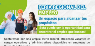 Feria de Empleo se realizará en La Pintada