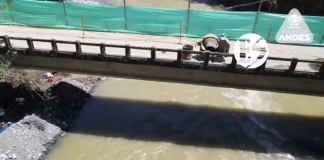 Recta final de la rehabilitación del puente de La Bodega en Andes Recta final de la rehabilitación del puente de La Bodega en Andes