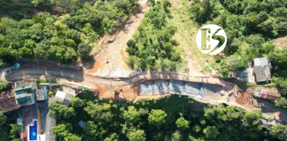 Así avanzan las obras en La Quiebra Así avanzan las obras en La Quiebra