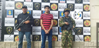 Capturan a presunto cabecilla de grupo delincuencial en Venecia