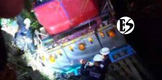 Accidente de bus escalera en Urrao