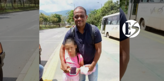 Entregaron a la niña de 6 años que fue raptada por su madre en Titiribí