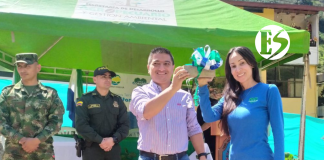 Nuevo espacio público verde en Salgar Nuevo espacio público verde en Salgar