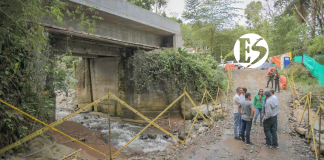 Avanza la pavimentación de la vía Puente Iglesias – El Líbano Avanza la pavimentación de la vía Puente Iglesias – El Líbano