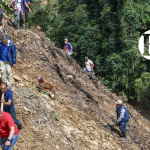 Sobrevuelo en la vereda La Mesenia descarta posibilidad de nuevas emergencias en el río San Juan