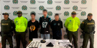 Tres capturados en Urrao por uso de menores para delinquir Tres capturados en Urrao por uso de menores para delinquir