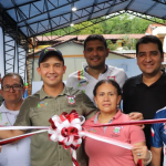 Reinauguraron el coliseo de Bolombolo, corregimiento de Venecia