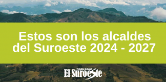 Estos son los alcaldes del Suroeste 2024 – 2027