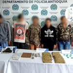 Ocho personas capturadas en los municipios de Fredonia y Venecia