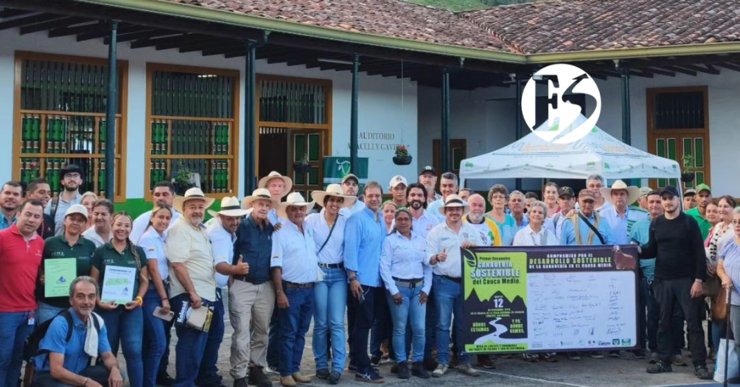 Compromisos para promover la ganadería sostenible en el Cauca Medio