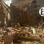 Colapsó la capilla Santa Bárbara de Titiribí Colapsó la capilla Santa Bárbara de Titiribí