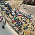 En el Suroeste: movilización pacifica para evitar el cierre de la vía entre Caldas y Amagá durante 20 meses