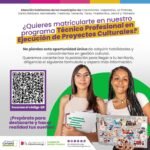 Inscripciones abiertas para estudiar Técnica Profesional en Ejecución de Proyectos Culturales
