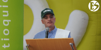 En Titiribí: gobernador Andrés Julián reiteró llamado al Gobierno Nacional para destrabar obras viales del Suroeste