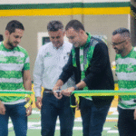 En Támesis: alcalde Juan Pablo Pérez y senador Esteban Quintero reinauguraron el Coliseo Municipal