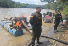 En el Suroeste: golpe a la minería ilegal en Fredonia y Jericó