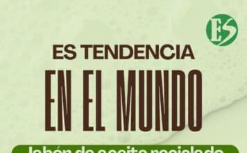 Es tendencia en el mundo: jabón de aceite reciclado
