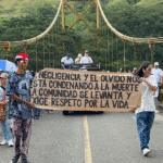 Bolombolo marchó para exigir la reactivación del servicio de urgencias
