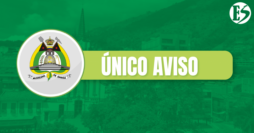 ÚNICO AVISO AMAGÁ-12