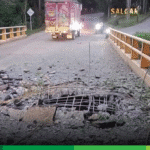 Autoridades analizan explosión en el puente El Barroso en Salgar y descartan presencia del ELN