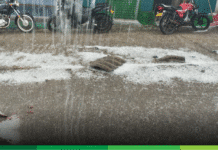 Granizada y fuertes vientos afectaron viviendas y cultivos en el corregimiento El Concilio de Salgar