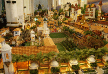 Con nuevas escenas, Venecia inauguró el pesebre costumbrista más grande del mundo