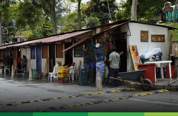 Comerciantes de Amagá inician retorno progresivo a la Plaza de Mercado tras cuatro años de reubicación temporal
