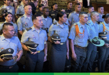 Jardín conmemoró los 134 años de la Policía Nacional con actos institucionales