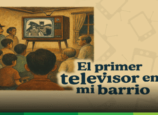 El primer televisor que llegó a mi barrio