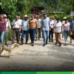 En Támesis: visita del gobernador dejó anuncios y obras en ejecución para la ruralidad