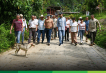 En Támesis: visita del gobernador dejó anuncios y obras en ejecución para la ruralidad