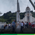 En Fredonia: reinstalan el Monumento de la Libertad en el Parque Internacional de las Esculturas